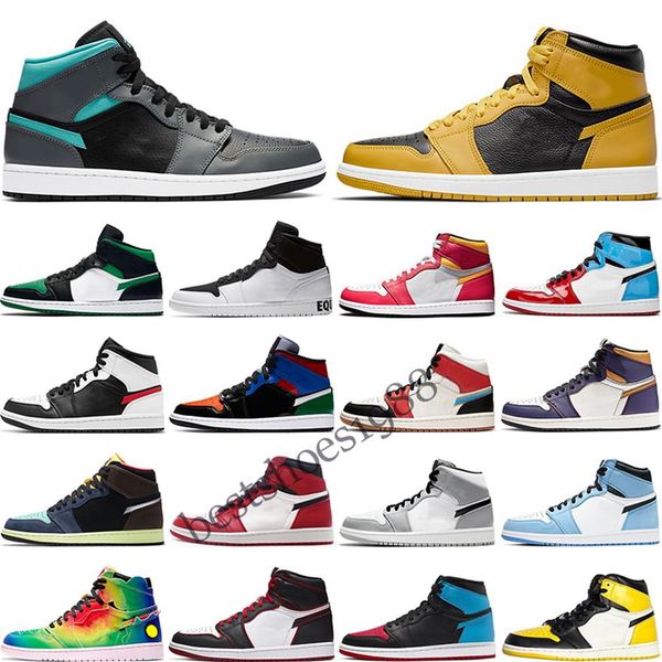 

1 og basketball shoes men 3 gold toe mandarin triple black white red mens sport athletic trainers sneakers size 7-13237g