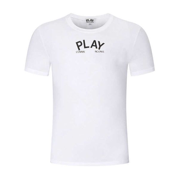 

designer luxury play classic fashion trend versatile loose and comfortable chaopai hongxin common chuanjiu baoling short sleeve t-shirt men, Black;brown