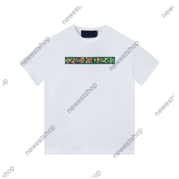 

2023 designer mens t shirts summer t shirt luxury letter print womens back print tshirts simple clothing casual cotton tee top, White;black