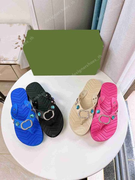 

designer slipper women flip flops simple youth slides moccasin shoes platform slippers rubber flats slipper ls beaches sandals, Black