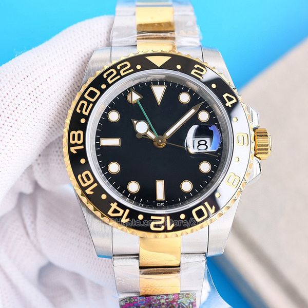 

root beer gmt ii pepsi batman 3186 mens watch batgirl man watch clean watches 40mm wristwatch 3285 movement 904l oyster bracelet jubilee cer, Slivery;golden