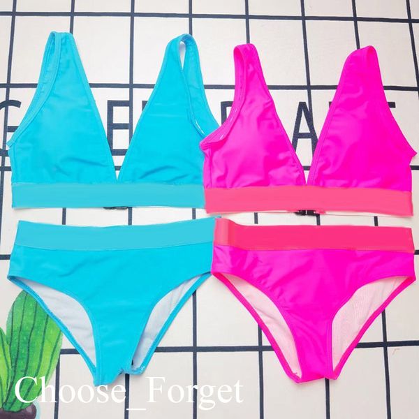 

intimates summer women bras sets swimsuit high waist bikini luxury designer bathing suit swim beach swimwear, White
