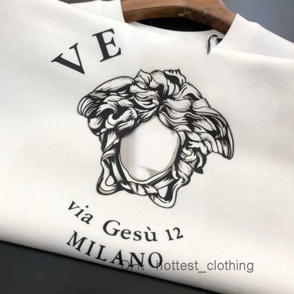 

mens hoodie sweatshirt v designer sweater medusa long sleeve tshirt women neck 0015vtvv, Black