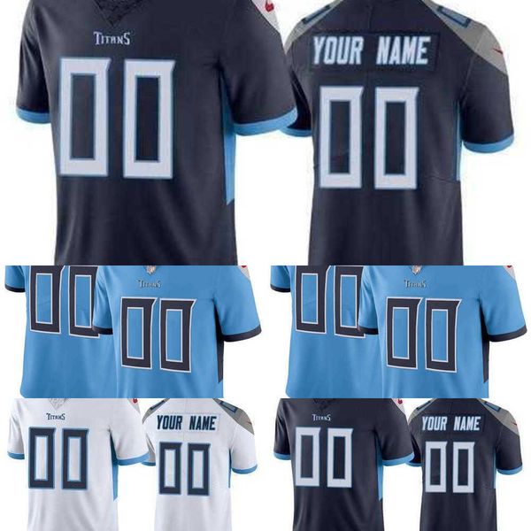 

2023 football jerseys custom tennessee''titans''jersey men women youth 2 julio jones 22 derrick henry 11 aj brown 31 kev, Black;red
