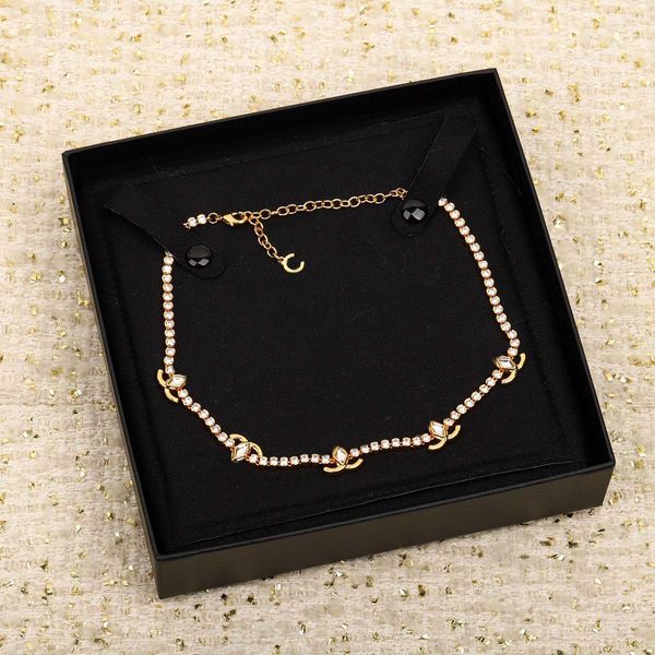 

2023 luxury quality charm pendant necklace with diamond crystal opened bangle have box stamp ps7544a, Silver