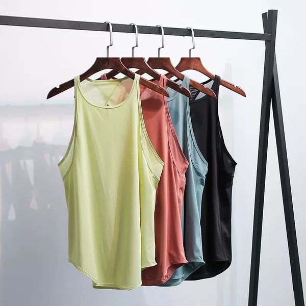 

luluwomen yoga clothing vest female beauty back loose hollow mesh outerwear sports fitness quick-drying sleeveless blouse