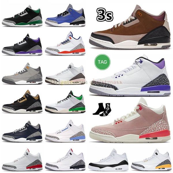 

basketball 3s suede shoes authentic jumpman 3 pine green wizards archaeo brown lucky green slim shady fire red 2022 katrina cool grey white