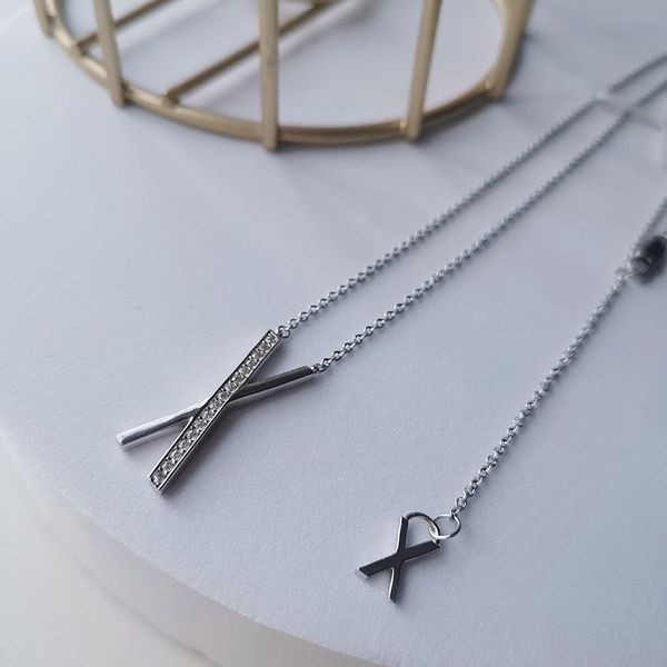 

fine jewelry necklace silver gold chain with pendant set necklaces diamonds designer women couple fashion wedding party thanksgiving valenti