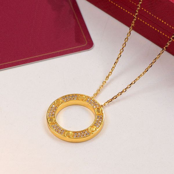 

full cz diamonds pendant necklaces fashion designer stainless steel necklace valentine's day gifts, Silver