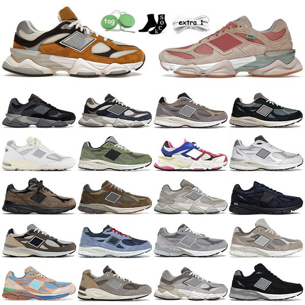 

9060 running shoes designer sneakers rain cloud grey 990 v3 jjjjound olive brown workwear miusa teddy santis sea salt 990v3 mens women sport, White;red