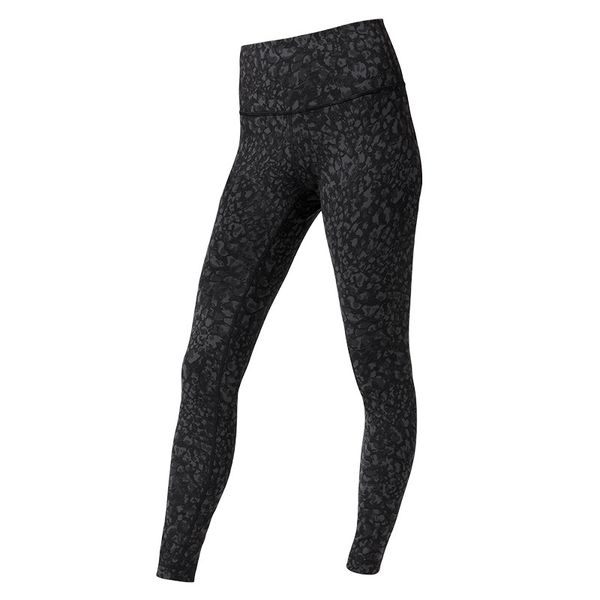 

wholesale leopard print high waist yoga leggings for women stretchy fitness gym running pants workout push up shaping bottoms 2023 sell, Black