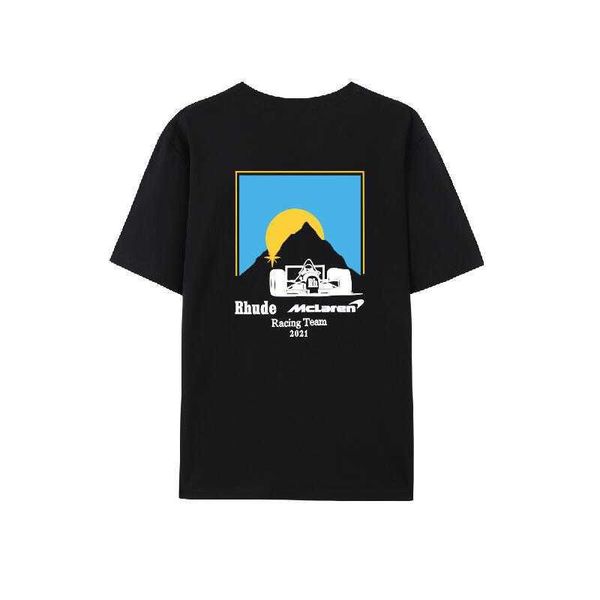 

new f1 mclaren t shirt men women cotton t-shirts rh car pattern print oversized tee 5e6i, White;black