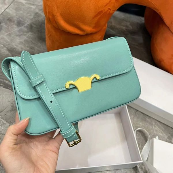 

woman triomph bags designer bag luxury handbag baguette purse small shoulder phone bag fashion lady 6 colors 5a