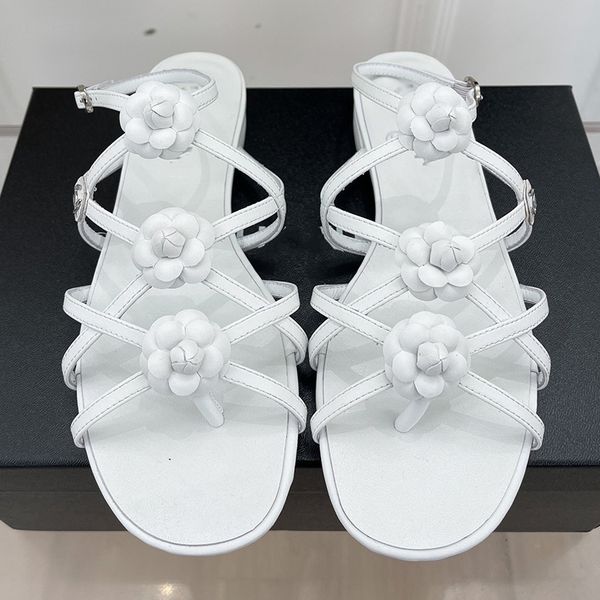 

womens casual sandals lace up camellia decoration flat shoes birthday party dress shoes walking shoes student shoes walking shoes girly sens, Black