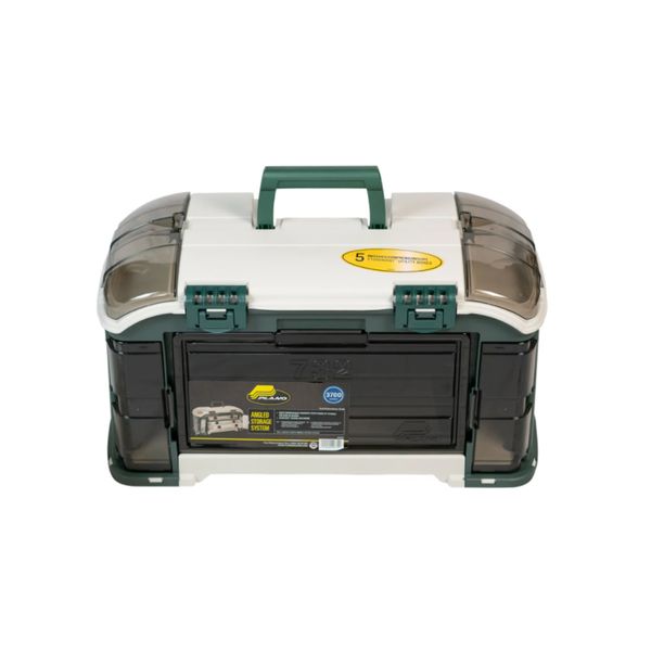 

plano outdoor sports angled fishing tackle box storage system green tan 11 5oz