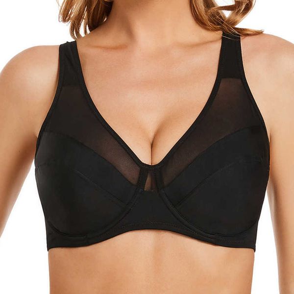 

breathable lace oversized ultra-thin without pad and steel ring, Red;black