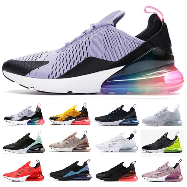 

2022 designer sports running shoes triple black all white women men summer gradient blue punch 27s trainers sneakers size 36-45 b9