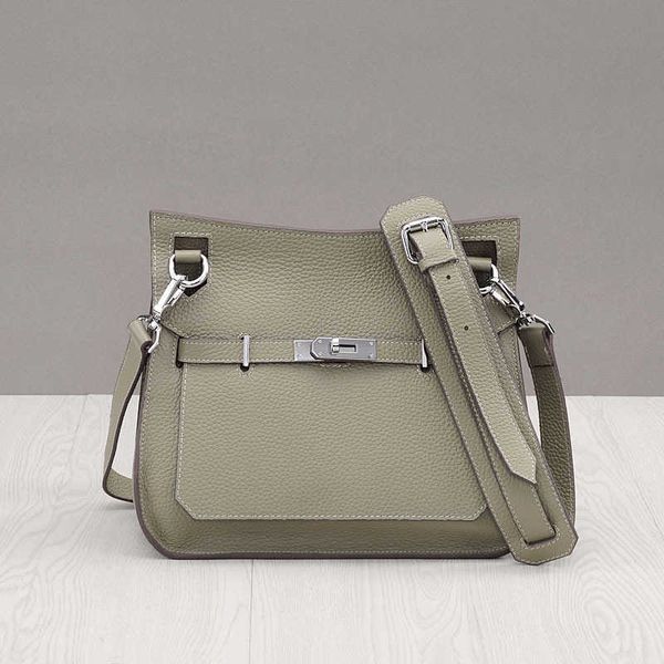 

trend new fashion lychee grain head one shoulder messenger bag tower bag