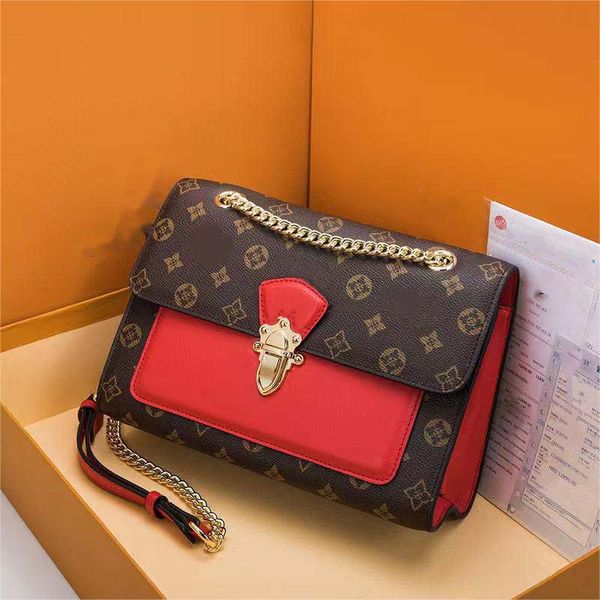 

women's bag designer bag new high-capacity printed handbag fashion casual chain shoulder messenger bag #7415