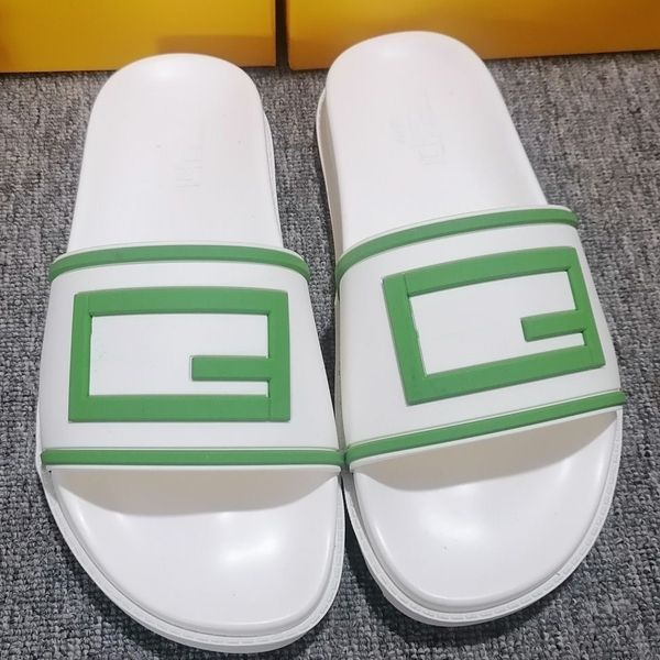 

designer slippery men's and women's slippers summer sandals beach slippery flat table women's home fashion shoes flip-flops c, Black