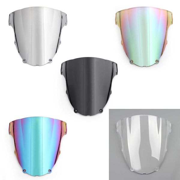 

eng windshield windscreen double bubble for kawasaki zx6r zx6-r 636 2003-2004 motorcycle accessories 0203