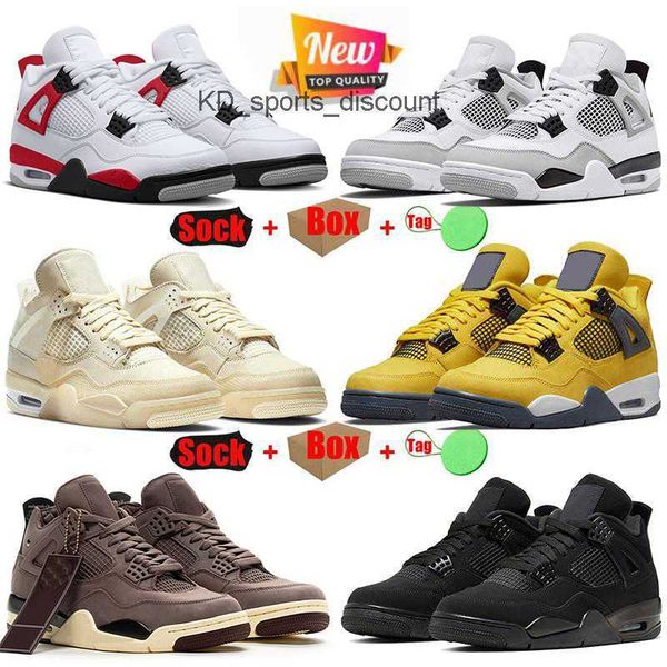 

with box jumpman 4 4s basketball shoes sbxbred men women canvas university blue black cat violet ore trainers red thunder taupe haze white