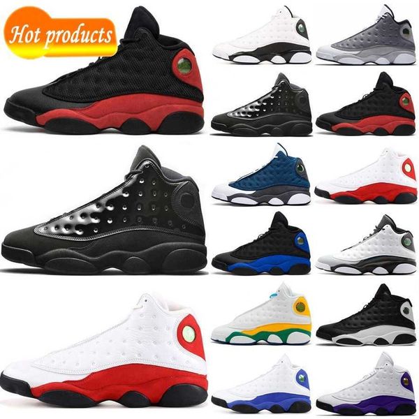 

jumpman 13 13s mens basketball shoes man red flint black court purple obsidian lucky green starfish reverse he got game sneakers men
