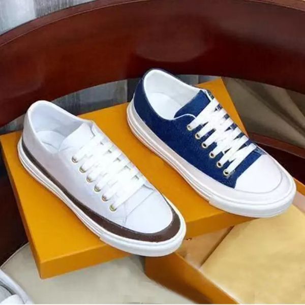 

mens casual shoes women travel 100% leather lace-up sneaker lady designer running trainers letters woman shoe flat printed men gym sneakers, Black