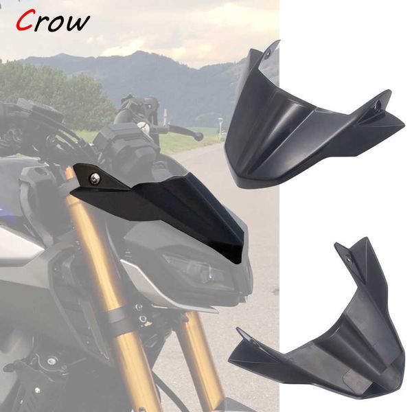

windshield for yamaha mt-09 mt09 2017 2018 2019 motorcycle accessories screen protector front fender extension cover windscreen 0203