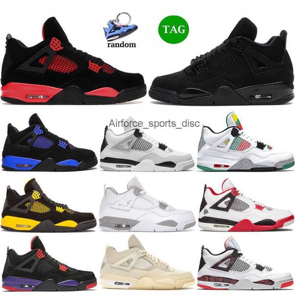

designer jumpman 4 sail basketball shoes 4s noir university blue black cat shimmer men star fish mushroom orange metallic women trainers