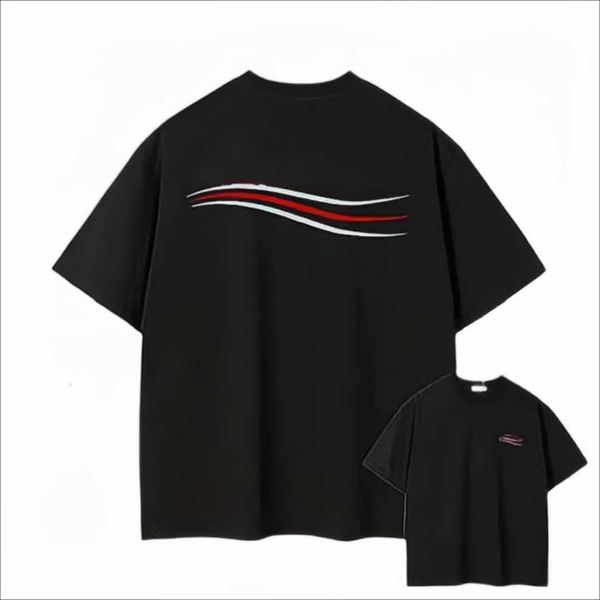 

designer t shirt summer short sleeve waves tee men women lovers luxury t-shirts fashion senior pure cotton large size s-4xl fa14, White;black