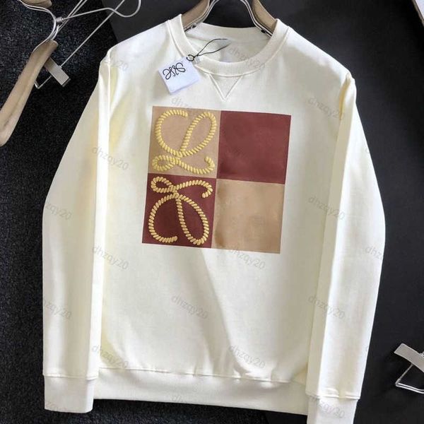 

low sweatshirt designer crew neck sweater ins luxury brand autumn and winter korean versatile casual pullover mens womens same thickened lon, Black