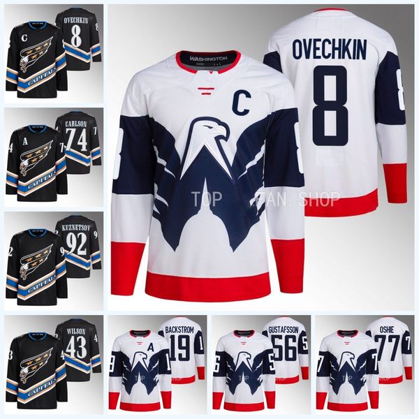 

alexander ovechkin 2023 stadium series jersey capitalsreverde retro tom wilson nicklas backstrom berik gustafsson john carlson t.j. oshie la, Black;red