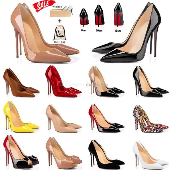 

designer christians shoes designer dress shoes ss heel high heels women ladys luxurys womens platform peep toes bottom likk, Black