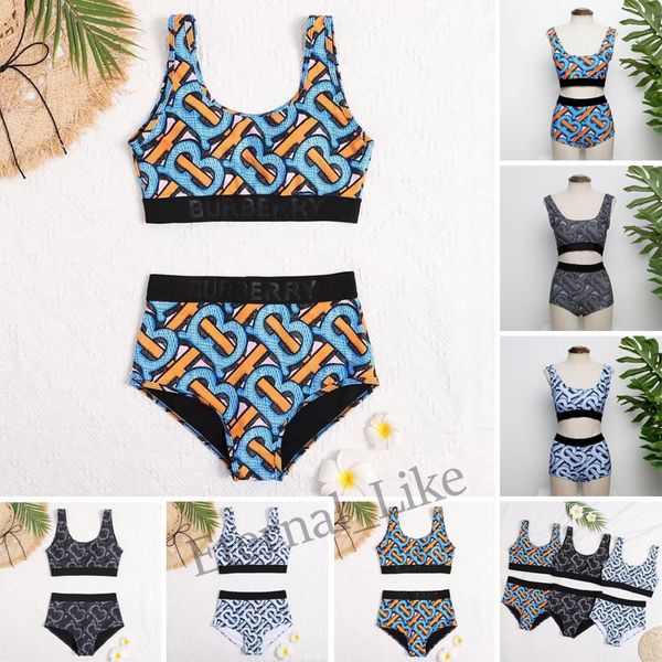 

high waist swimwear new mesh bikini set plus size swimwear for women padded swimsuit retro bathing suit