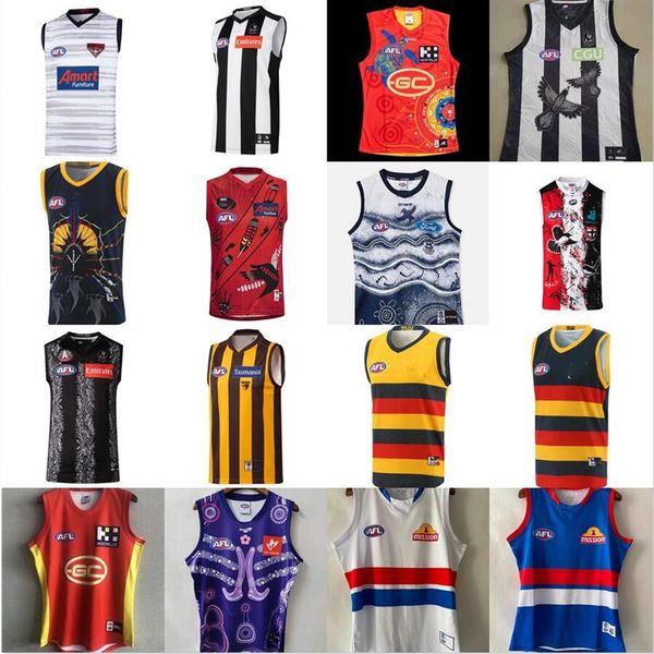 

21/22 fremantle dockers jersey richmond tigers giants home cats essendon tasmania coast lions rugby jerseys afl league shirt vest294k, Black;gray