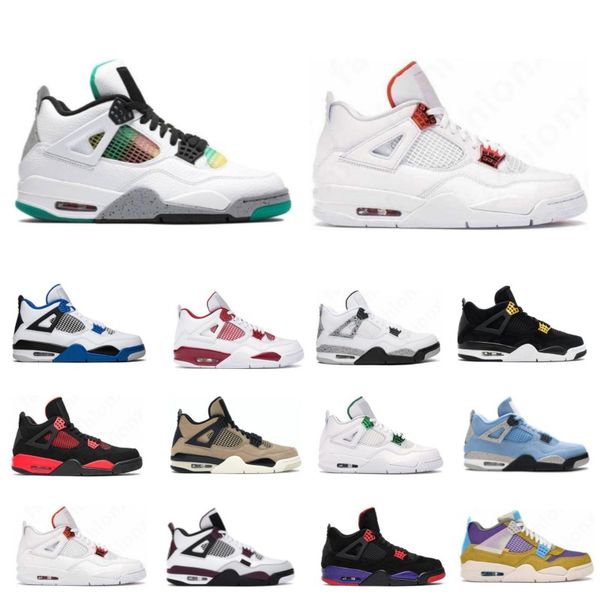 

mens basketball shoes 4s jumpman 4 black canvas bordeaux canyon purple desert moss infrared messy room metallic red military black mushroom