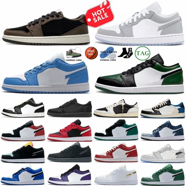 

golf shoe basketball shoes sneakerjumpman 1 men women low basketball shoes og 1s triple white shadow designer university blue unc black bred