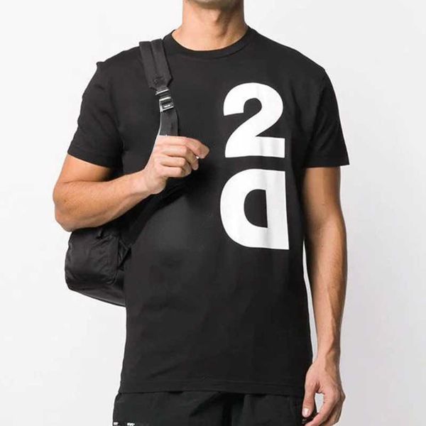 

23s cotton t shirt men designer hoodie chest large letters printed fashion sweatshirt women summer breathable sweater trend round neck short, White;black