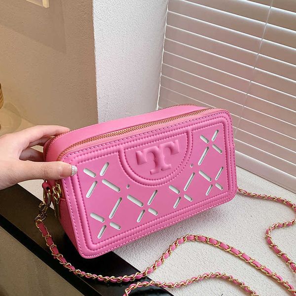 

fashion style chain small square bag hollow carved single shoulder messenger bag minority candy color women's bag