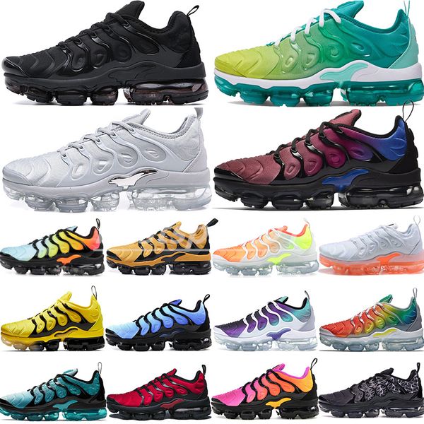 

tn plus mercurial kpu running shoes mens women original rainbow sneakers chaussures homme femme zapatos sports trainers shoe eur40-46 b1