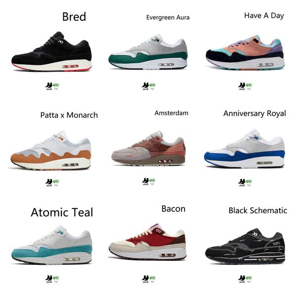 

wholesale mens women running shoes 87 atmos anniversary 1 piet parra premium lunar deluxe watermelon sneaker with box b8