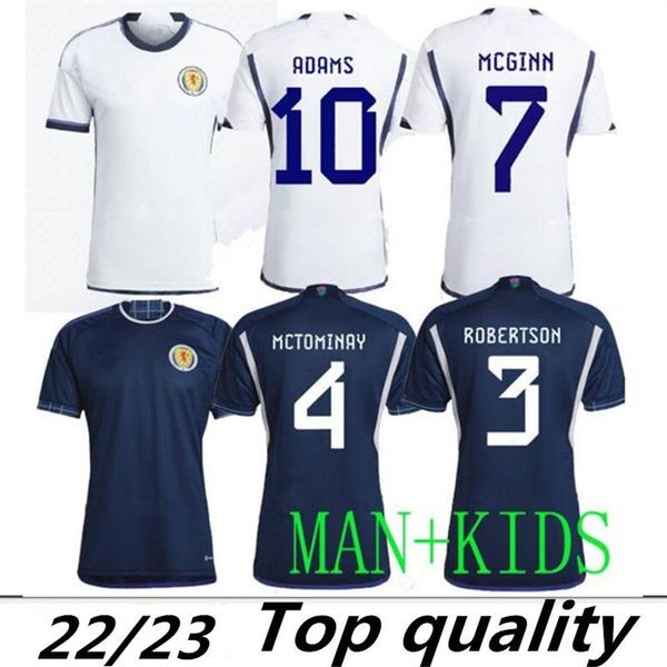 

kids 2022 2023 scotland soccer jerseys national team blank john mcginn scott mctominay andy robertson fraser adams hanley dykes ad2521, Black;yellow
