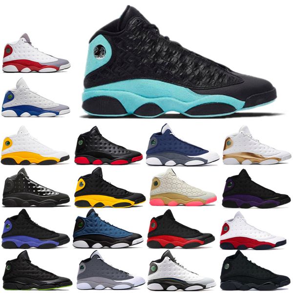 

13 13s basketball shoes mens high flint bred island green red dirty hyper royal starfish he got game black cat love and respect playoffs rev