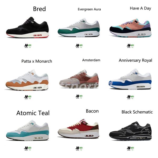 

2022 wholesale atmos 87 anniversary running shoes 1 piet parra premium lunar deluxe watermelon designer sneaker 36-45 b1