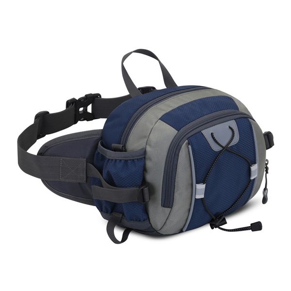 

waist bag fanny pack hip bum bag with water bottle holder for men women for outdoor running hiking cycling traveling bag