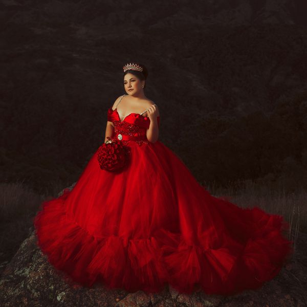 

red ball gown quinceanera dresses princess sweet 16 dresses graduation gowns vestidos de 15 anos prom party dress 2023, Blue;red