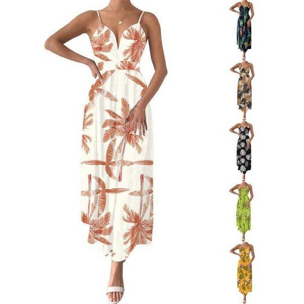 

womens dress printed colorful tight waist summer suspender skirt, Black;gray