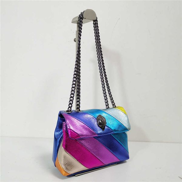 

crossbody bag summer mini rainbow women handbag jointing colorful cross body bag patchwork shoulder bag 230205