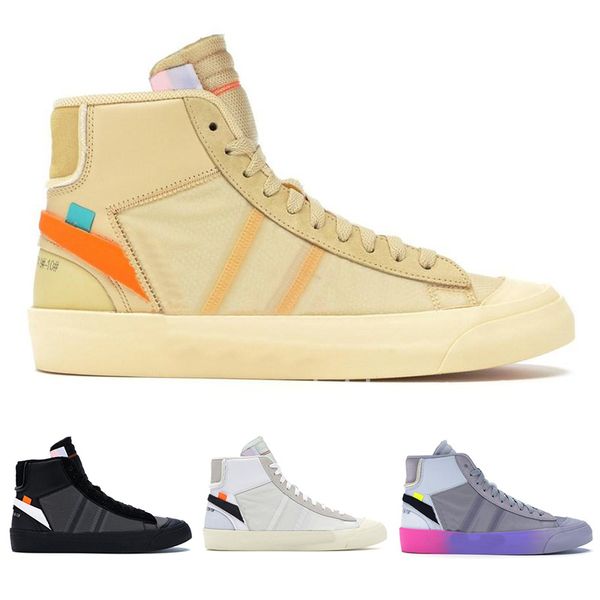 

2022 blazer the ten new blazer mid all hallows eve sneakers reimers grim pale vanilla black-total orange 10x athletic shoes 36-45 b8